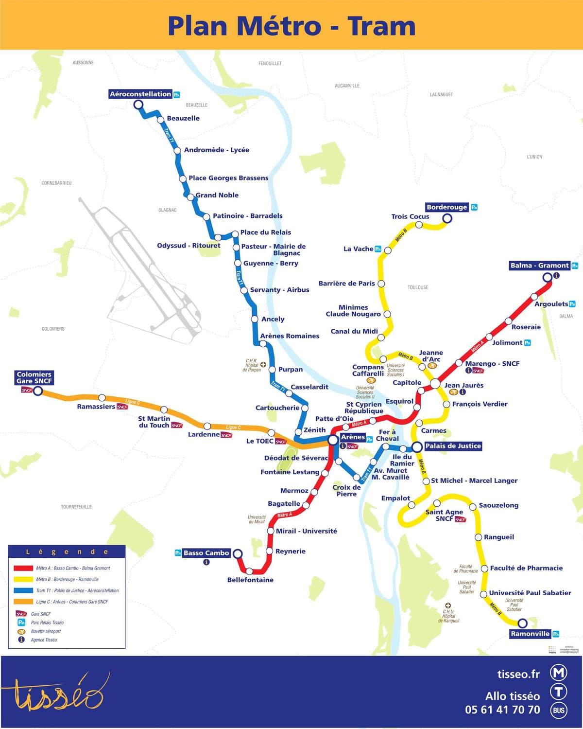 Toulouse metró térkép pdf