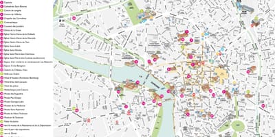 Térkép Toulouse múzeum