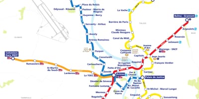 Toulouse metró térkép pdf