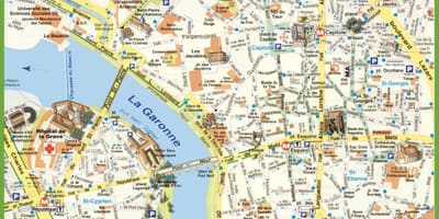Térkép Toulouse